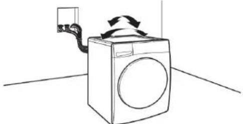 WHIRLPOOL WFW5605MC - ÉTABLISSEMENT DE L'APLOMB DE LA LAVEUSE - 3