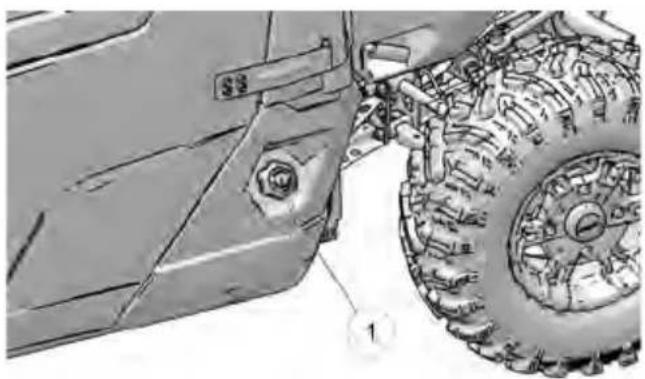 POLARIS Ranger CREW XP 1000 (2022) - BOUCHON DU RÉSERVOIR DE CARBURANT - 1