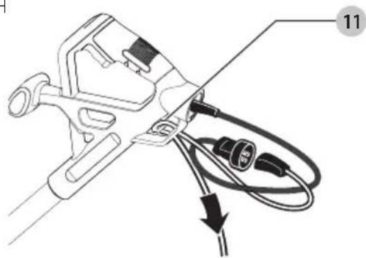BLACK & DECKER LE750 - Fixation de la rallonge au coupe-bordure (Fig. H) - 1