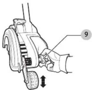BLACK & DECKER LE750 - Cut Depth Adjustment (Fig. A, E) - 1