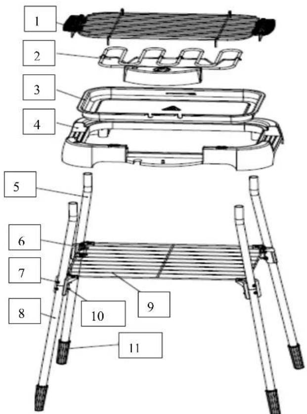 Wëasy GBE42 - Übersicht der Komponente - 1