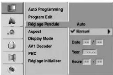LG DR4810SVL - Réglage manuel de l'heure - 1