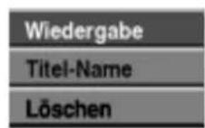LG DR4810SVL - Verwenden der Titelliste Video - 2