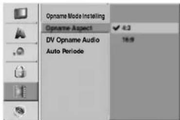 LG DR4810SVL - Breedbeeldprogrammas opnemen - 1