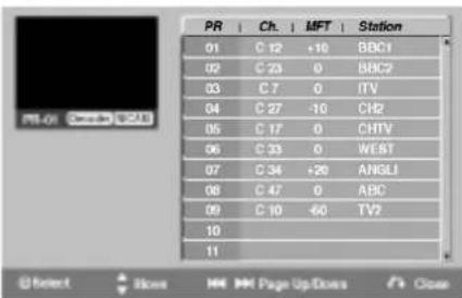 LG DR4810SVL - Program Edit - 2