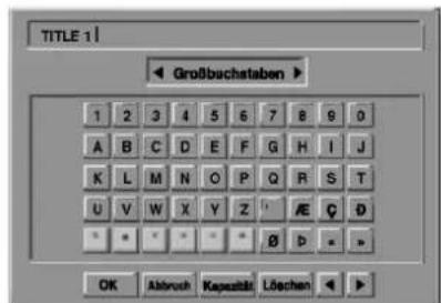 LG DR4810SVL - Benennen eines Titels VR - 3