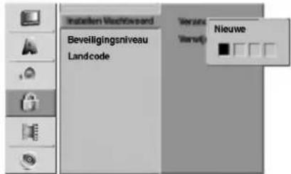 LG DR4810SVL - Wachtwoord instellen - 1