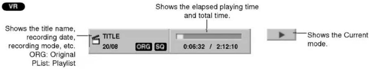 LG DR4810SVL - Displaying Disc Information on-screen (Continued) - 1