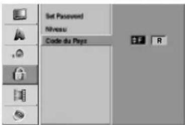 LG DR4810SVL - Code du Pays - 1