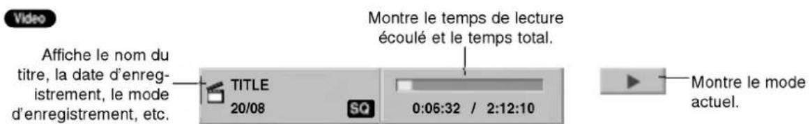 LG DR4810SVL - Affichage à l'écran de l'information du disque (Suite) - 2