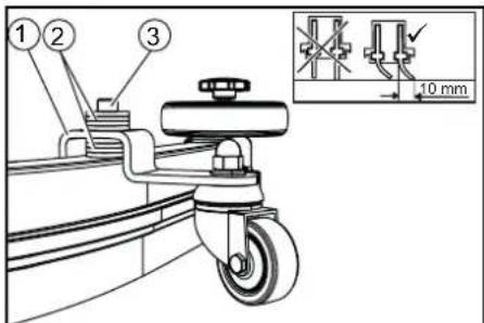 Kärcher BD 7075 W Classic Bp - Magassag beallitasa - 1