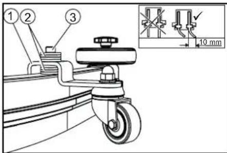 Kärcher BD 7075 W Classic Bp - Yuksekligin ayarlanmasi - 1