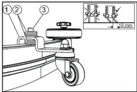 Kärcher BD 7075 W Classic Bp - Nastavenie vysky - 1