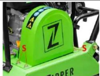Zipper ZIRPE120GYN - Inspection de la courroie - 1
