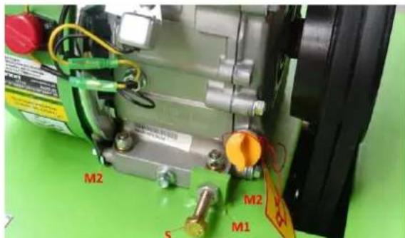 Zipper ZIRPE120GYN - Tendre la courroie - 1