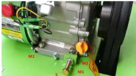 Zipper ZIRPE120GYN - Tensar la correa - 1