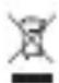 NOKIA Clarity Earbuds TWS821W - 劃叉的帶輪垃圾桶符號 - 1