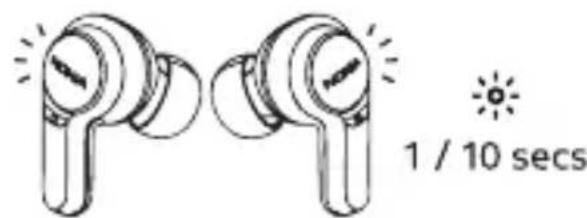 NOKIA Clarity Earbuds TWS821W - Pairing with the device - 2