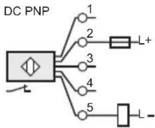 IFM KB5004 - Programmation par raccordement (KDE - AC/DC PNP/NPN)4.4.1 - 4
