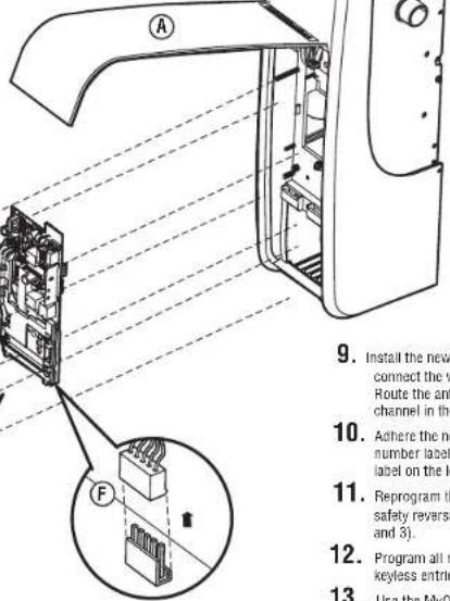 CHAMBERLAIN 050DCRJWFMC - CAUTION - 4
