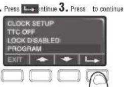 CHAMBERLAIN 050DCRJWFMC - To add, reprogram, or change a 893LM remote control/877LM keyless entry pin using the door control - 2