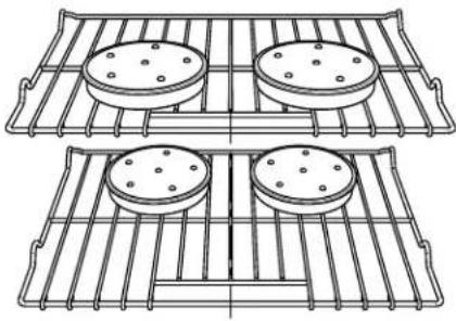 JENN-AIR JMW3430DB - Baking Cakes on 2 Racks - 1