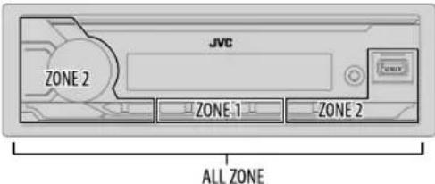 JVC KDX482DBT - Réglagesd'affichage - 2
