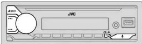 JVC KDX482DBT - Option A: Liaison directe - 1