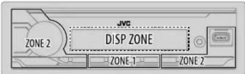 JVC KDX482DBT - Impostazioni di visualizzazione - 1