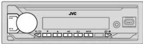 JVC KDX482DBT - USB/iPod - 1