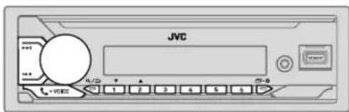 JVC KDX482DBT - Bluetooth—Telefonocellularare - 1