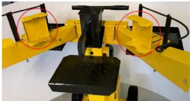 Texas Power Split 720V - Use of log fixture - 1