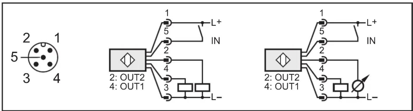 IFM O1D300 - Raccordement électrique - 2
