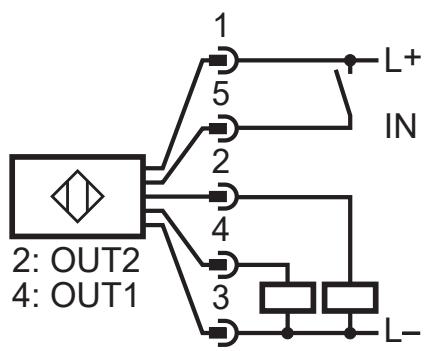 IFM O1D300 - Elektrické připojení - 3