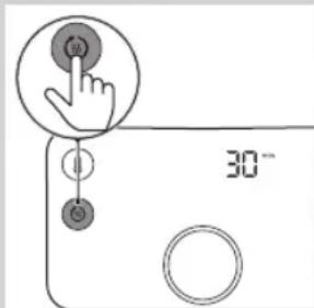 PHILIPS HD9765 - Choosing the keep warm mode - 1