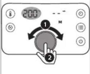 PHILIPS HD9765 - Using the manual mode - 4