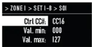 Studiologic SL Mixface - Controls mapping (affectation des commandes) - 3
