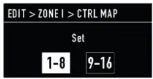 Studiologic SL Mixface - Controls mapping (affectation des commandes) - 1