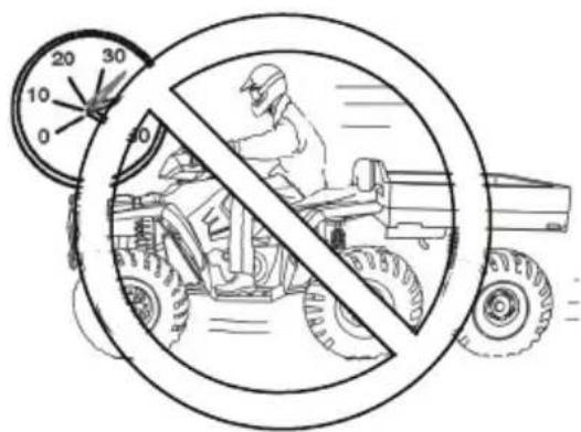 POLARIS Sportsman Big Boss 6x6 (2013) - Conduite à des vitesses excessives - 3
