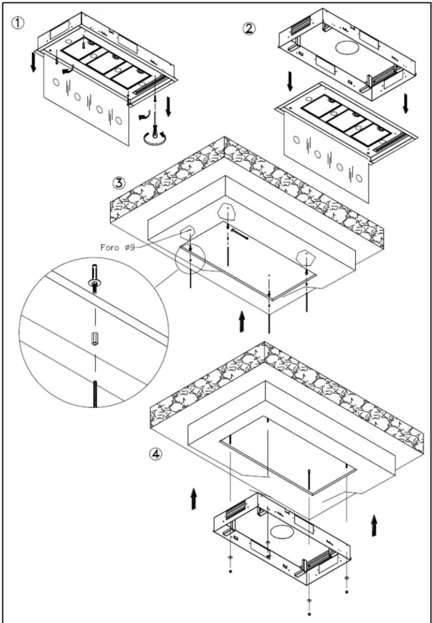 EICO Hamlet 60 N SM ECO - CEILING STRIPE 75/45 - 15