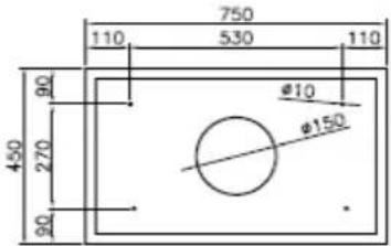 EICO Hamlet 60 N SM ECO - CEILING STRIPE 75/45 SM - 4