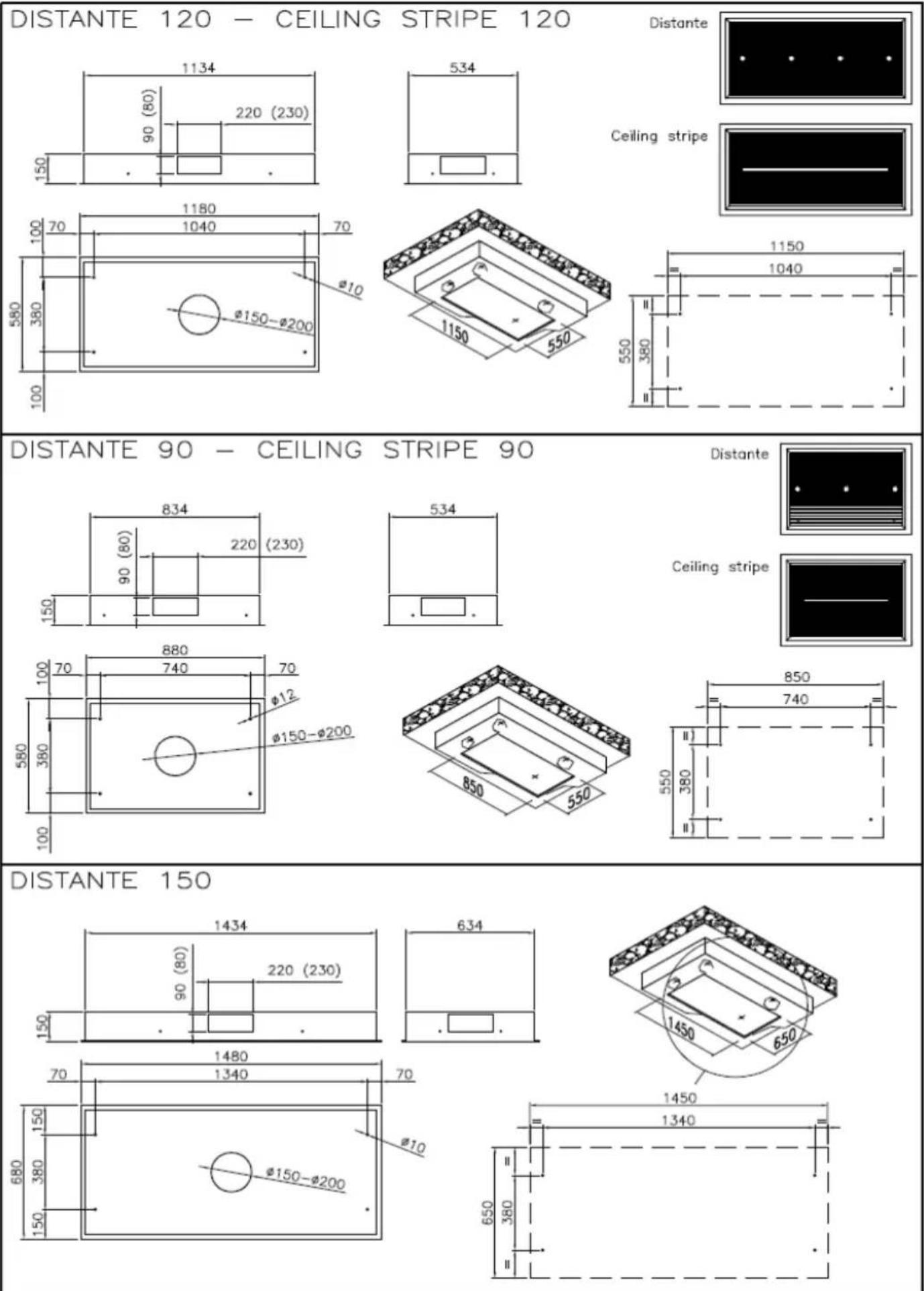 EICO Hamlet 60 N SM ECO - CEILING STRIPE 75/45 - 11