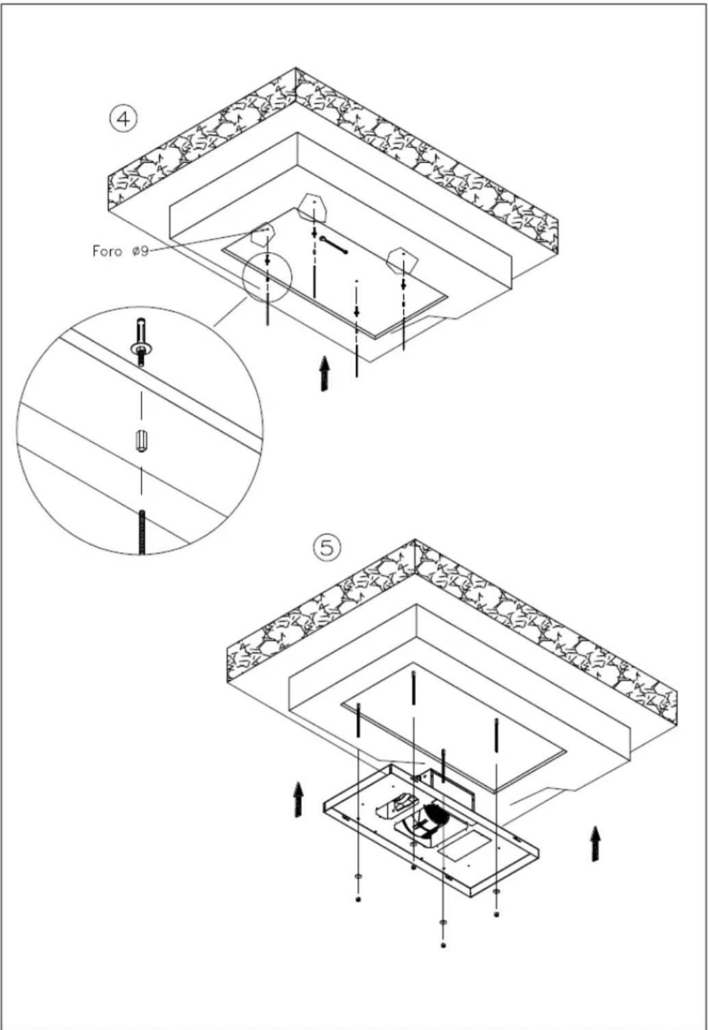 EICO Hamlet 60 N SM ECO - CEILING PANEL 124 22Kg - 5