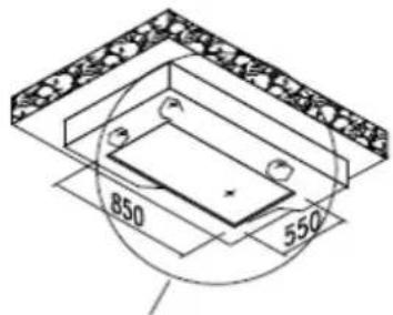 EICO Hamlet 60 N SM ECO - CEILING STRIPE 75/45 - 20