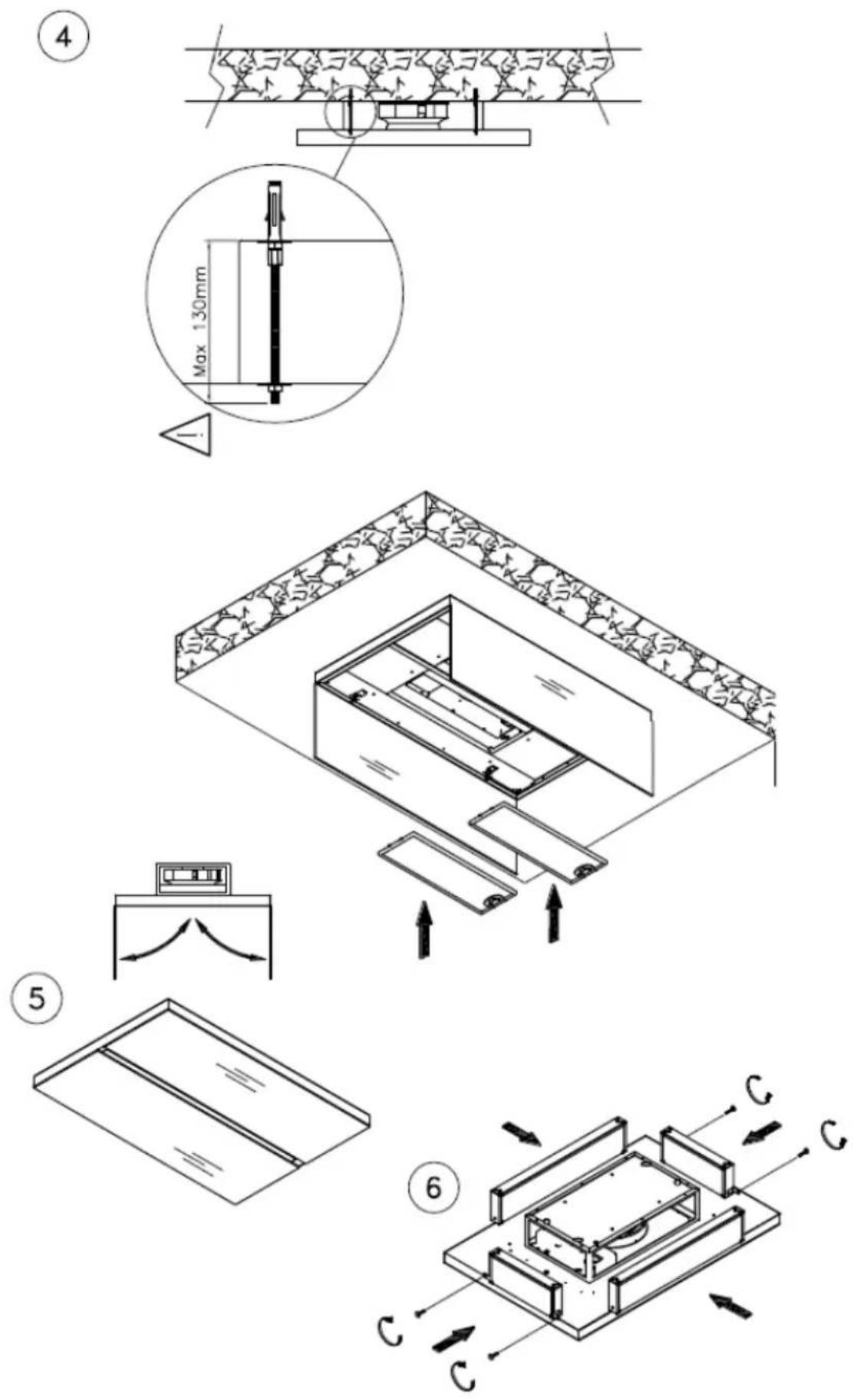 EICO Hamlet 60 N SM ECO - CEILING STRIPE 75/45 - 28