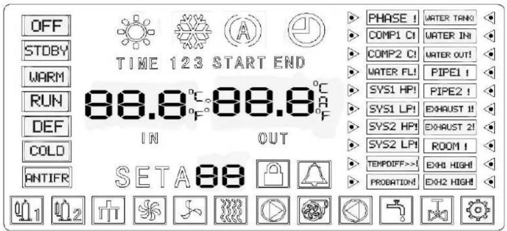 ASTRALPOOL Proheat II - CONTROL PANTALLA LCD - 1