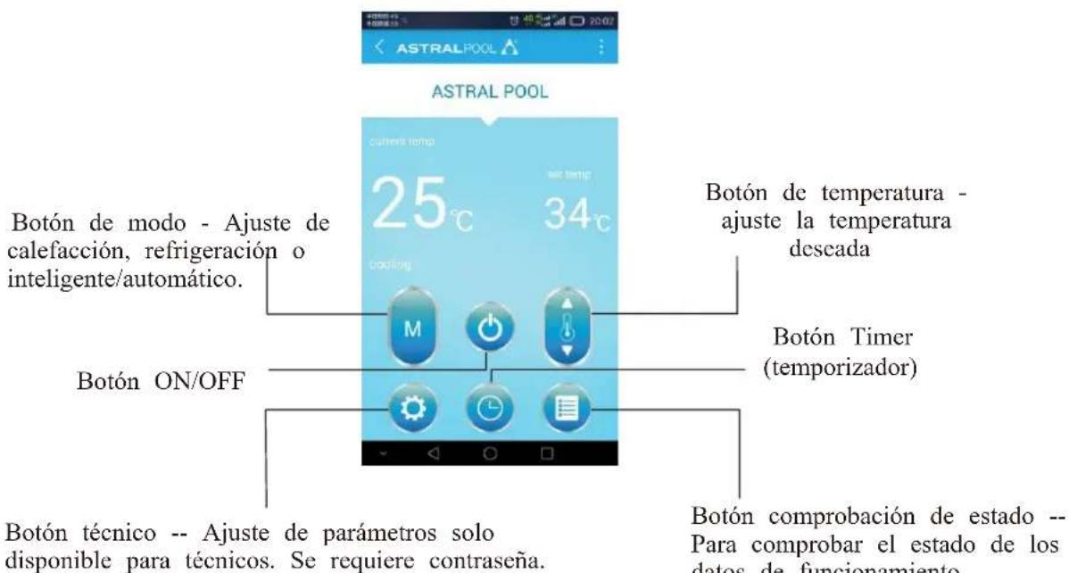 ASTRALPOOL EvoLine - Funcionamento de la APP - 1