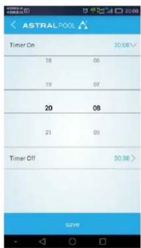 ASTRALPOOL EvoLine - Funzionamento dell'APP - 2