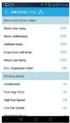 ASTRALPOOL EvoLine - Funcionamento de la APP - 5