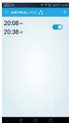 ASTRALPOOL EvoLine - Fonctionnement de l'application - 4
